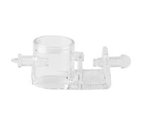 Mavaol Abrazadera de acrílico Manguera de Acuario, Soporte para Tubo de Tanque, para tubería de Agua de 22 mm de diámetro.