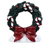 Mavaol Adorno navideño para pecera, Exquisita y Hermosa Resina, decoración Artesanal para Acuario para el hogar (Christmas Wreath)