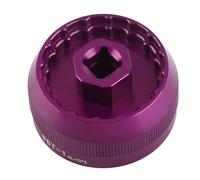 Mavaol Bike 5 en 1 multifunción para BB9000 BBR60 BSA30 FSA386 herramienta de copa de soporte inferior BBT1 (Púrpura)