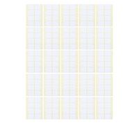 Mavaol Cinta adhesiva de doble cara 200 piezas para paneles de espuma acústica, láminas, resistente, removible, para montaje en pared, cuadrados, adhesivo fuerte, masilla