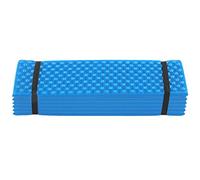 Mavaol Colchoneta para Dormir con Caja de Huevos Doble, Colchoneta para Dormir de Espuma Engrosada Plegable para Acampar al Aire, 186 x 57 cm (Blue)
