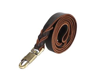 Mavaol-Collar y Correa de Cuero Suave para, Cadena Trenzada de 2,5 cm de Ancho, 90cm/120cm/150cm de Largo, 1 ud. (2.5 * 150CM)