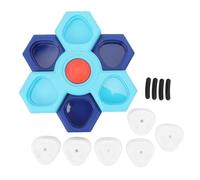 Mavaol Comedero lento para perros, divertido rompecabezas para perros, juguete interactivo para detener la hinchazón, cuenco para perros y gatos para comer lentamente