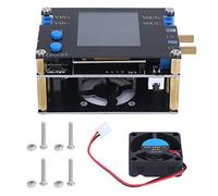 Mavaol Convertidor de Refuerzo de CC Ajustable 7V 32V 4A Salida Pantalla LCD Protección contra sobrecorriente Ventilador de enfriamiento para Cargador LED Controlador de batería
