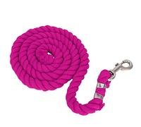 Mavaol Cuerda DE Perno Tejida Colorida Cuerda DE Caballo Suave para Montar A Equipo 2M (Rosa roja)