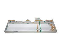 Mavaol Golf Putting Mirror Board Posición Ajustable Práctica Swing Golf Training Aids para Ayuda de Alineación