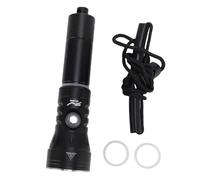 Mavaol Linterna de Buceo Aleación de Aluminio IPX8 Resistente a la Lluvia 2000LM 5 Modos 100M Linterna subacuática Antorcha de Buceo con Indicador de Encendido para Snorkel