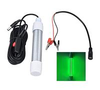Mavaol Luz de Pesca 126 LED IP68 1000lm Lámpara Sumergible para buscador de Peces Nocturno 13W AC12-36V