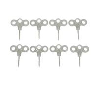 Mavaol Stainless Steel Threaded Nail Set Superior Durable Spiral Spike for Camping Hiking Night Vision 30mm