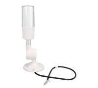 Mavaol Torre de luz LED ABS PC 3 colores luz de advertencia industrial columna señal torre lámpara indicadora para taller de fábrica DC 24V