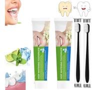 Mavcdi Deep Whitening Toothpaste,Mavcdi Teeth Whitening Toothpaste,Deep Cleaning Care Toothpaste,Oral Care,Removes Yellow Teeth,Stains and Tartar (2 Pcs)