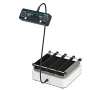 Mavdecll Agitador Orbital De Tipo Dividido, Mezclador Digital De Laboratorio, Velocidad Ajustable De 40 a 200 RPM, Control De Tiempo De 1 Min a 23 H 59 Min, Bandeja Universal con Varillas De Ajuste