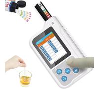 Mavdecll Analizador de orina Digital, Tiras reactivas de orina portátiles para hogar, Pantalla LCD de 2,4 Pulgadas, analizador de orina rutinario de 11 parámetros con 100 Tiras, para hospitales