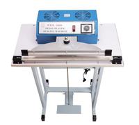 Mavdecll Máquina de Sellado con Pedal, máquina de Sellado de Bolsas de plástico con Cierre térmico de 400 mm, Uso Dual húmedo y seco, Ajuste de Varios Niveles, para Uso Industrial y Comercial