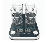 Mavdecll MMS-4Max Agitador Magnético De Cuatro Posiciones, Mezclador Multiposición De Laboratorio De 4 * 1000 Ml, Operación Asíncrona, Velocidad 50-1500 RPM, Sincronización De 1 Min ~ 24 H