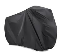 Maveek Funda Bicicleta, 190T De Nylon Funda Bicicleta Exterior Impermeable Para 2 Bicicleta, Funda Bicicleta Exterior Con Orificio De Bloqueo Para Bicicleta De Montaña, Bicicleta De Carretera - Negro