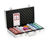 Maverick Poker Set Maletín de Juego Texas Holden 300 fichas + 2 Barajas
