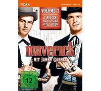 Maverick, Vol. 2 / Weitere sieben Folgen der legendären Westernserie mit James Garner + Bonusfolge mit Clint Eastwood (Pidax Western-Klassiker) [Alemania] [DVD]