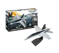 Maverick's F/A-18 Hornet Top Gun (Fácil Click Sistema) Modelo Set 1:72 Kit