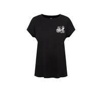 Mavi Camiseta Butterfly Bike tee Mujer, Negra, XL