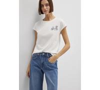 Mavi Camiseta Butterfly Bike tee para Mujer, Blanco Antiguo, S