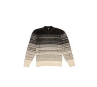 Mavi Hombre Crew Neck Sweater Pullover, Seal Brown, M