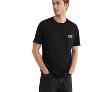 Mavi Hombre Logo tee T-Shirt, Black, M
