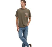 Mavi Hombre Printed tee T-Shirt, Covert Green, M