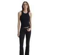 Mavi Mujer Tank Top T-Shirt, Black, M