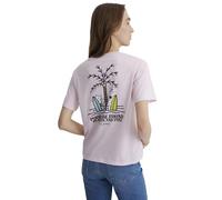 Mavi Mujeres Beach Printed T-Shirt T-Shirt, Rose Shadow, XL