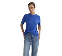 Mavi Mujeres Graphic Tees T-Shirt, Mazarine Blue, XL