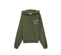 Mavi Mujeres Hooded Sweatshirt Jersey, Red Dahlia, XL - Ugly Christmas Swater - Weihnachtsjersey für Katzenmamas