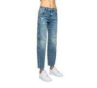 Mavi Mujeres Leila W/Cut Jeans, Mid Shaded Glam, 27/32