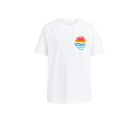 Mavi Printed tee Shirt, Blanco, M Men's