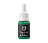 MAVI STEP - Tinte universal para cuero, NCS S, 3560-G, color verde cazador, pintura de alta cobertura para zapatos, bolsos, lona y tenis, 10.1 ml