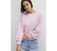 Mavi Sudadera de Cuello Redondo para Mujer, Rosa néctar, L