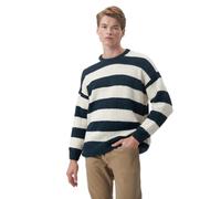 Mavi Sudadera de Rayas, Azul Oscuro, XXL para Hombre