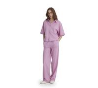 Mavi Woven Casual Pants, Prism Pink Stripe, XL Women's
