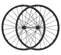 Mavic Juego de rueda Ksyrium SL Disc Center Lock negro 28" set (RD 12x100 + RT 12x142) Shimano