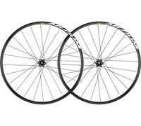 Mavic Juego de ruedas Aksium Disc Center Lock negro 28" set (RD 12x100 + RT 12x142) Shimano