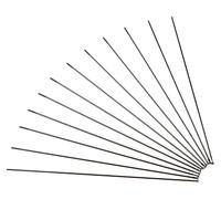 Mavic Radios de repuesto Crossone 26" Modelo 2014/2015 negro 264 mm