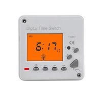 MAVIS LAVEN Temporizador De Conmutación - Temporizador De Conmutación De Control Inteligente Programable Digital Eléctrico Duradero con Pantalla De Retroiluminación(220VAC TM617-2)