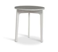 Mavis Mesa auxiliar Höllviken Piedra caliza. lacado gris claro