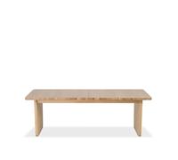 Mavis Mesa de comedor Vaud Roble blanqueado. 2 extensiones