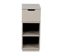 Mavis Mesita de noche Aoko 72 cm 1 cajón Beige