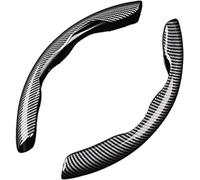 MAVNES para Ford Ranger 2015-2023 Segmentado Fibra de Carbono Fundas para Volante Coche, Cubre Volante Accesorios,Black