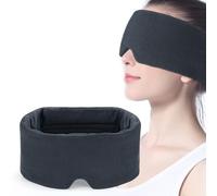 Mavogel Antifaz para dormir - Material modal respetuoso con la piel y máscara de dormir, correa totalmente ajustable, cubre los ojos para mujeres y hombres que duermen, Full Coverage Sleep Mask