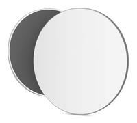 Mavoro Espejo magnético redondo de 7 pulgadas | Acrílico - irrompible | Elegante sin marco | Espejo de seguridad sin vidrio para niños | Adecuado para taquillas escolares, refrigeradores, accesorios