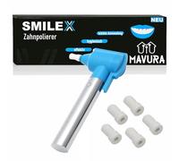 MAVURA Kit de cuidado dental Luma Smile pulidor de dientes de sarro pulidora de dientes dientes blancos contra la decoloración de dientes limpiador dental