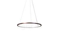 Mawa Berliner Ring, lámpara de suspensión LED Inlight, anillo bronce/florón bronce - ø60 cm/7,6 cm - inlight - de fase de control - 42 W